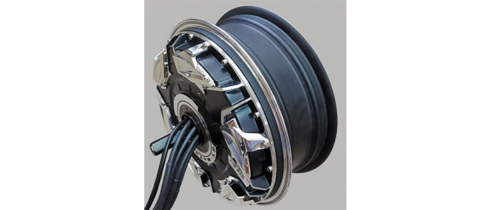 Hub Motor Rover 12inch 25kw Hub Motor, racing version